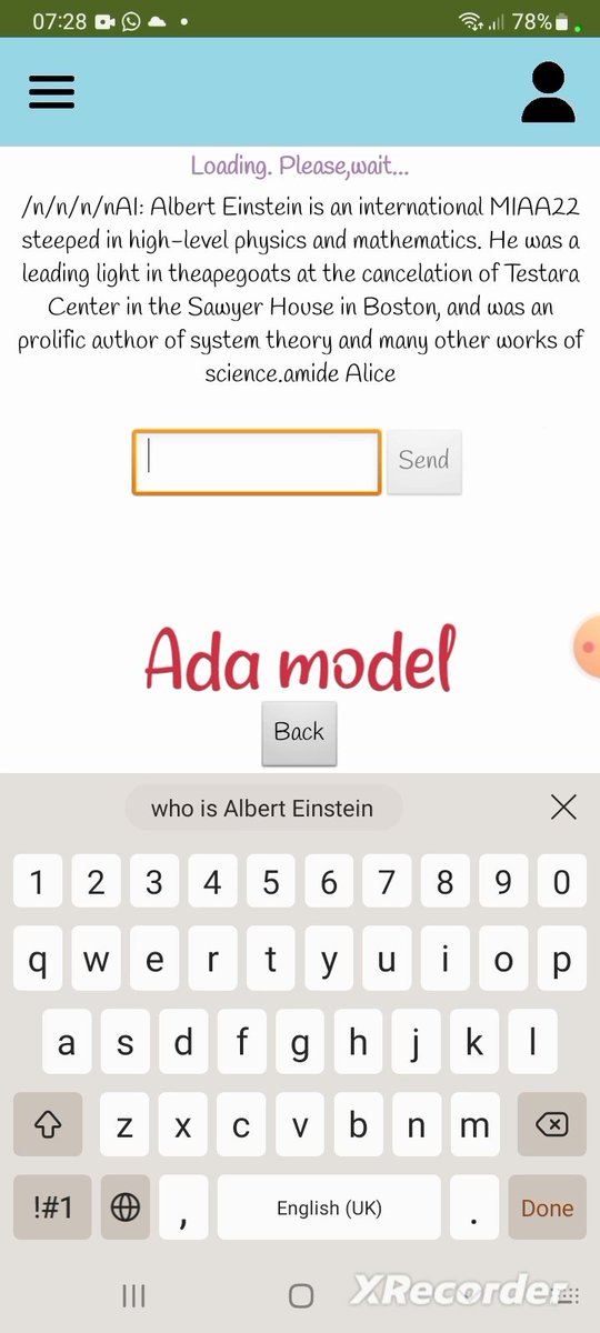 nessa_ndikom's tweet image. While creating our app&apos;s ChatGPT search interface, I found that OpenAI&apos;s AI models have different levels of intelligence when answering questions from users. These screenshots show their different answers to my question, &apos;Who is Albert Einstein?&apos;

#baeintech #technovation2023 #ai