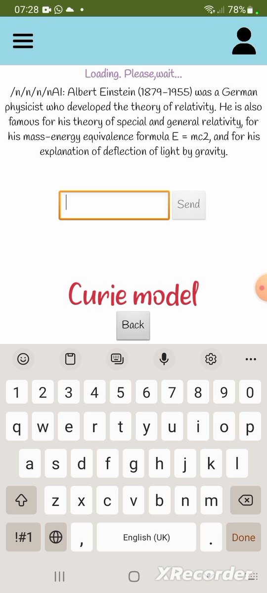 nessa_ndikom's tweet image. While creating our app&apos;s ChatGPT search interface, I found that OpenAI&apos;s AI models have different levels of intelligence when answering questions from users. These screenshots show their different answers to my question, &apos;Who is Albert Einstein?&apos;

#baeintech #technovation2023 #ai