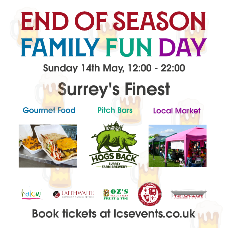 laithwaitecomm's tweet photo. See what some of Surrey's finest brewers, chefs and businesses have to offer at next month's event 🍔

Adult tickets are just £8! 🎟️