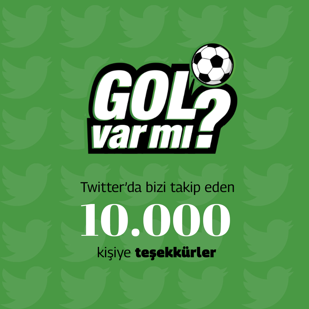 💚 Twitter'da bizi takip eden tüm takipçilerimize teşekkür ediyoruz. 💚

App: onelink.to/vbxhq5
Instagram: bit.ly/3QchI1E
YouTube: bit.ly/3zrlY7l