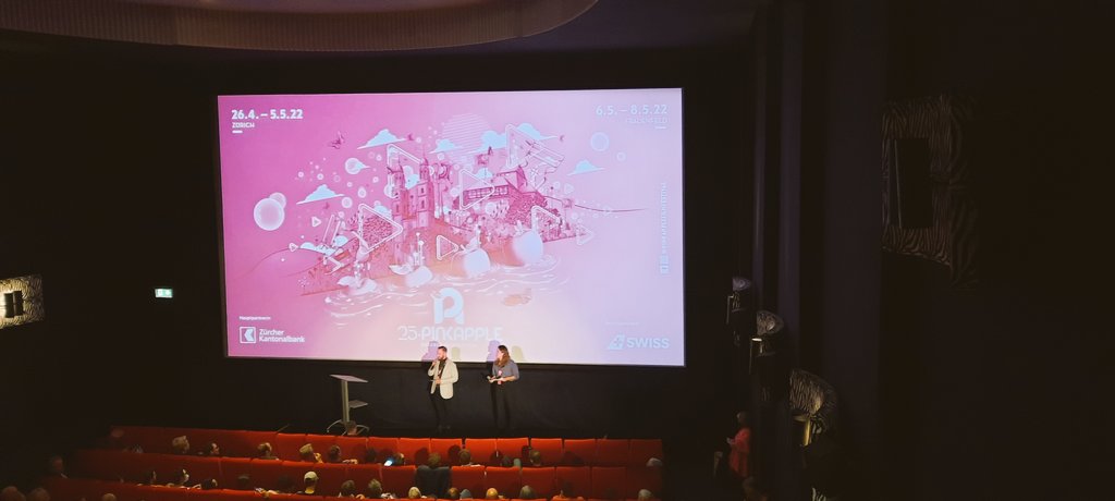 digitalmediaCH's tweet photo. ... es wird fantastisch! Das 26. #PinkApple Filmfestival #Zürich in den #Arthouse Kinos naht (25.4. - 7.5.2023), ua mit toller Unterstützung von @zkb_ch, @FlySWISS, @stadtzuerich und @KantonZuerich. Infos: https://t.co/F48ubBsHIZ https://t.co/TSgMpWSFna