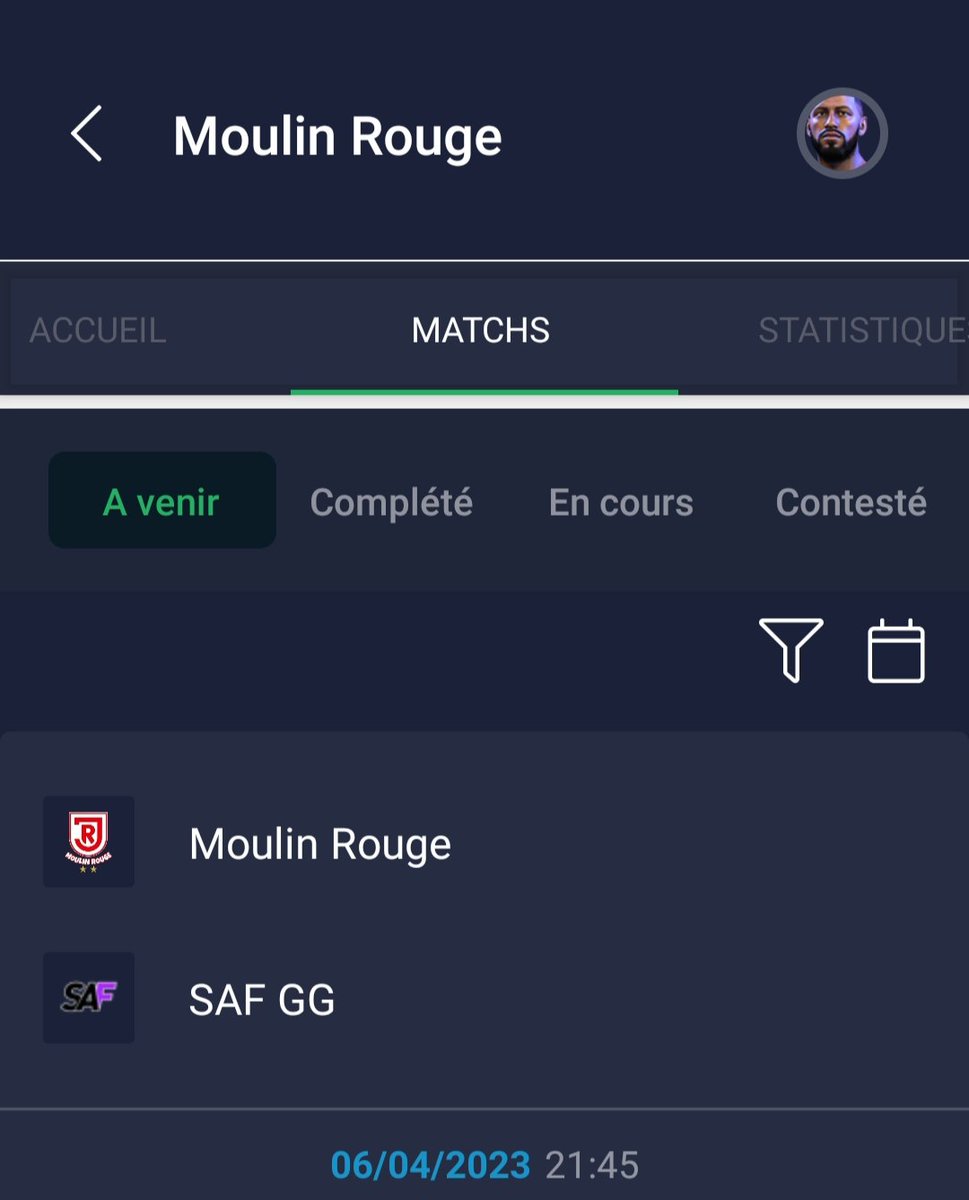 Moulin Rouge fc (@moulinfc) on Twitter photo Moulin Rouge in the round of 16๐ฃ
after beating vx300 Hypnotix
7-2๐๐ป
to find SAF in the next round
In Europe League
<a href="/OfficialVPG/">Virtual Pro Gaming</a> Moulin Rouge in the round of 16๐ฃ
after beating vx300 Hypnotix
7-2๐๐ป
to find SAF in the next round
In Europe League
<a href="/OfficialVPG/">Virtual Pro Gaming</a>