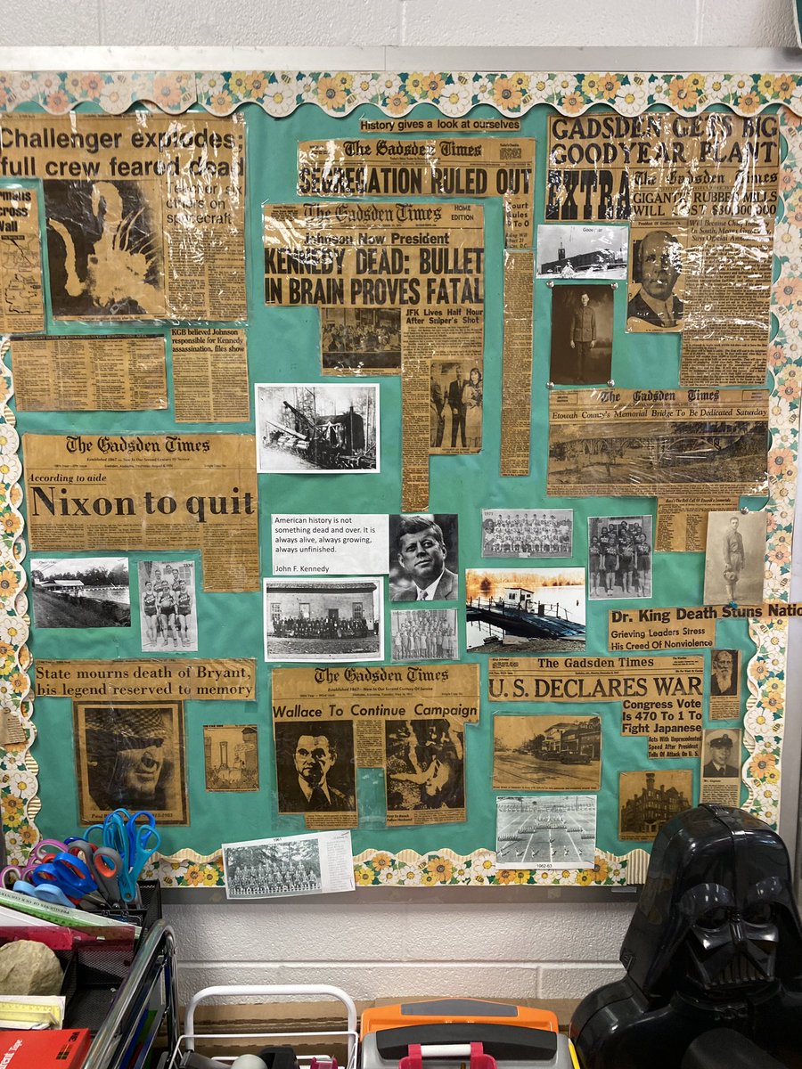 dalehancock's tweet photo. Hoke Bluff High School is rich in tradition. I met history teacher Mrs. Boatwright. She brings local, state and national history to life. Thanks to Assistant Principal Rush Rutledge for the conversation and tour. @ECBOE @mjshields @AnthonyJBuckner @ALSDEOSI https://t.co/v5GKntUO8c