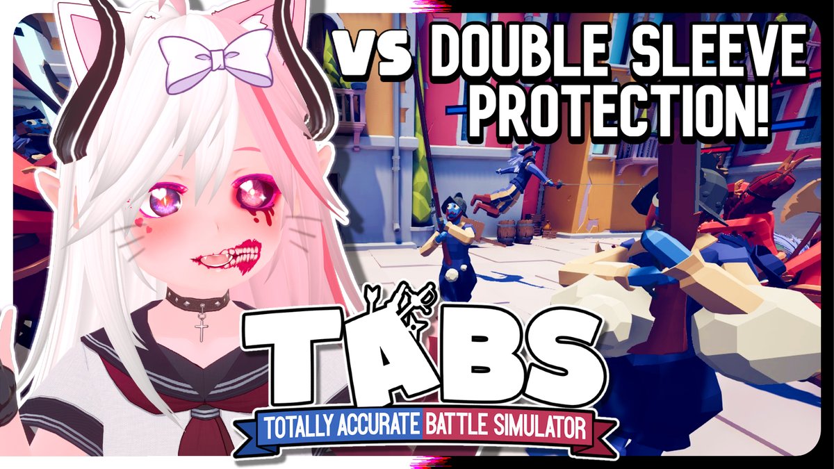 EyeOfDeus's tweet photo. In Today's Episode of Dei Completes... TABS Campaign

We are taking on the 9th Level of the Renaissance Campaign, Double Sleeve Protection! 

Watch it here!   
https://t.co/ZCdCqSGL7u

#Vtuber #ENVtuber #TABS https://t.co/QW1oG3XXmj