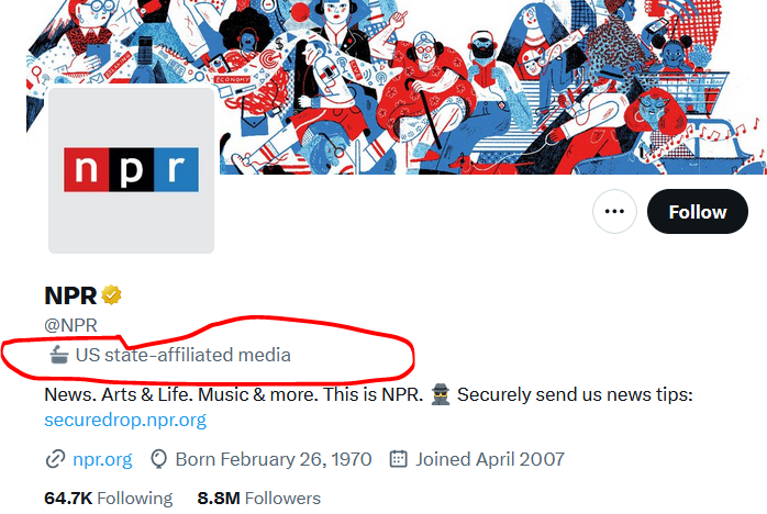OssiTiihonen's tweet photo. Hello @elonmusk !
Can you please mark @yleuutiset same as NPR and CCP owned medias?
YLE is Finnish government owned media known for its biased news. https://t.co/IMbcees0Q7