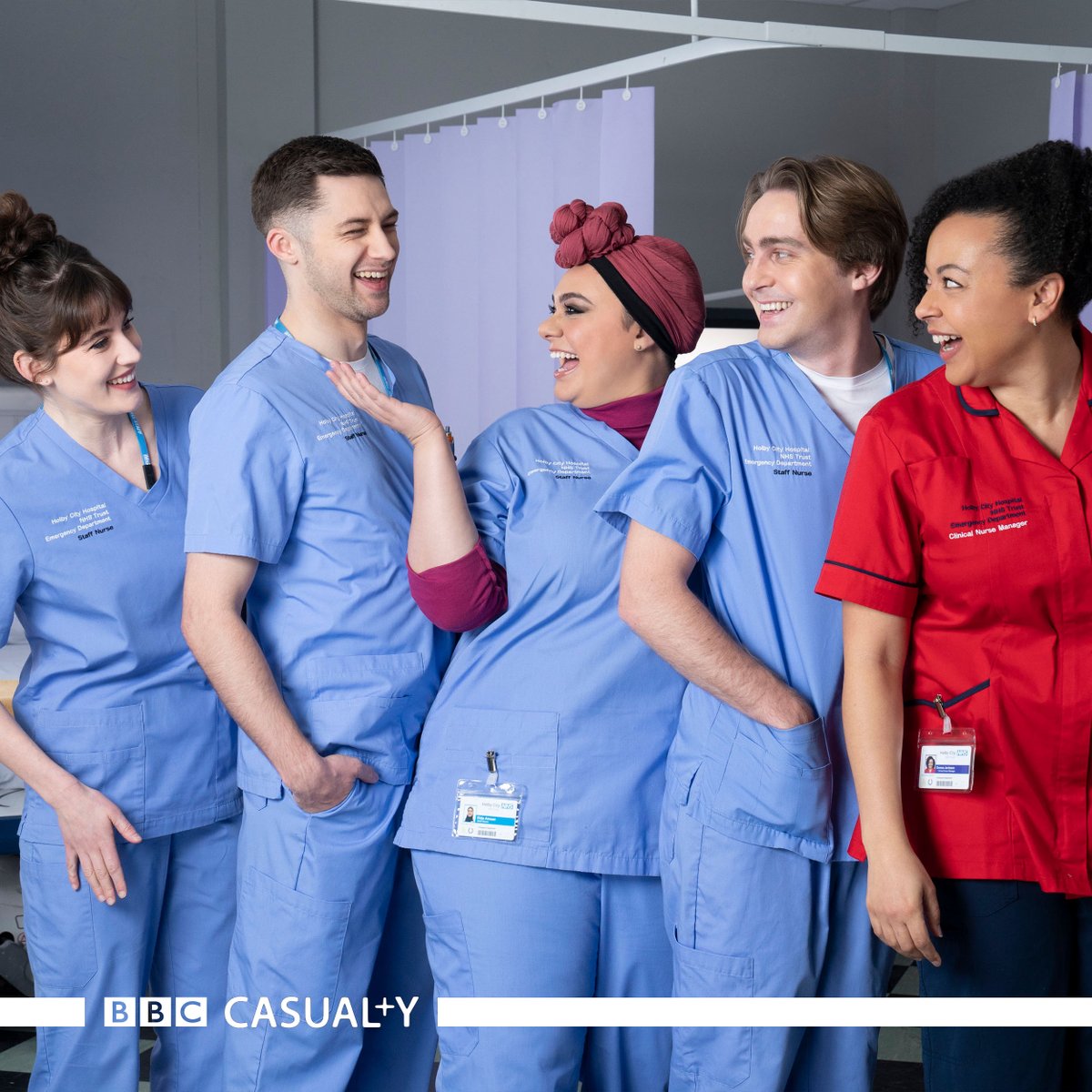 UKRevolution's tweet photo. There are some new faces on the ward!
Anna Chell joins the cast of @BBCCasualty as new regular, Jodie tonight on @BBCOne at 8:35pm. #Casualty #AnnaChell #Jodie #BBCOne @achell_1 https://t.co/So0h12ouZp