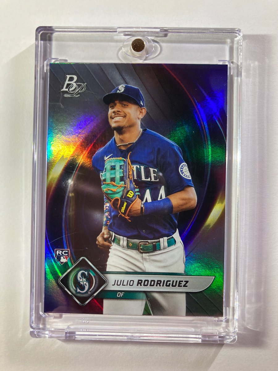 🎁MLB 30 Day Giveaway🎁

Winner announced Thursday

Day 12: 2022 Rookie of the Year

🔥Julio Rodriguez Platinum Rookie Card

To enter
1. Follow
2. Retweet
3. Like

<a href="/sports_sell/">@SPORTS_SΞLL</a> #MLB #Seattle #Mariners