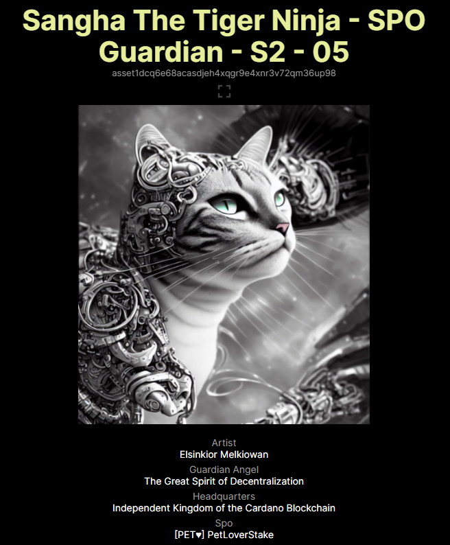 🎁#CNFTGiveaways every epoch for our PET-Delegators😻
This epoch winner:
stake1u9k388g2cs48hpcyqhjdyckwfms58wy6c5gyc52l5z6880crpeeug🎉

Claim here: 👉vm.adaseal.eu
More details👉petloverstake.com/nft-distrib

 #Cardano #ADA #CardanoCommunity #CNFTs  #PETLOVERNFT #PETGIFT