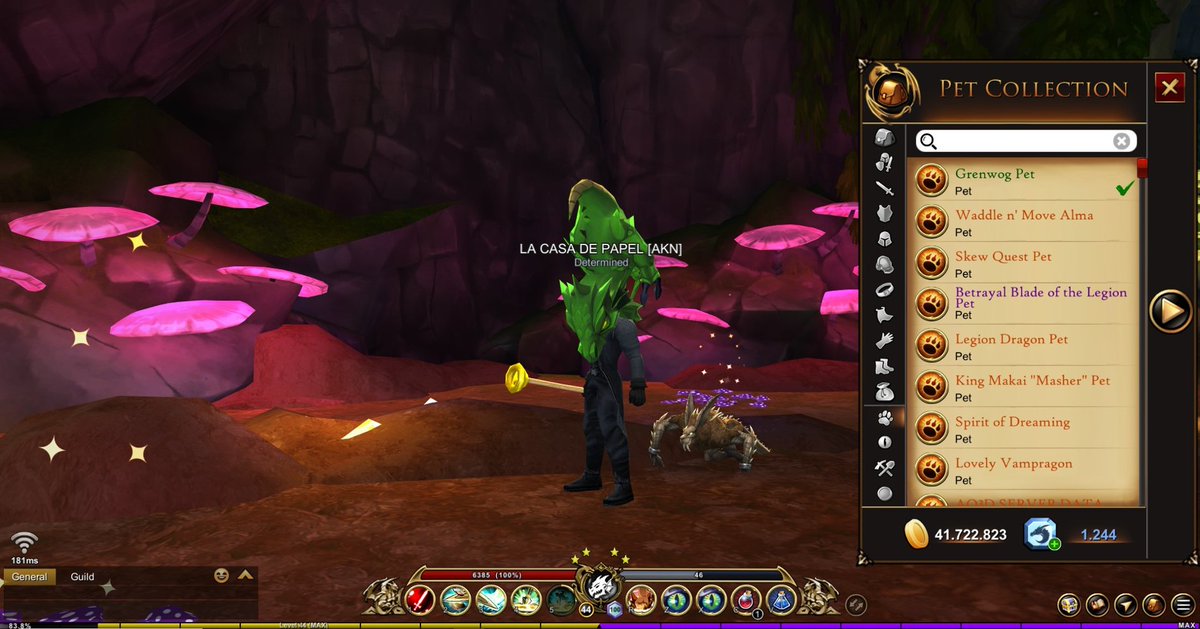 #Grenwog after at least 50 attempts the pet finally dropped, Happy Easter with this little thing.
#AQ3D