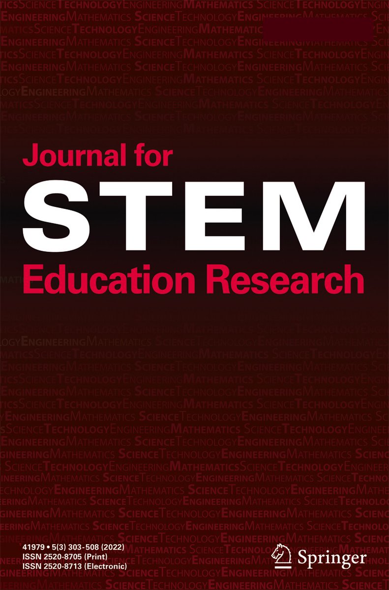 SpringerEdu's tweet image. Examining the Use of Emerging Technologies in Schools: a Review of Artificial Intelligence and Immersive Technologies in STEM Education
Edwin Chng, Aik Ling Tan & Seng Chee Tan
Read here: link.springer.com/article/10.100…
#STEMeducation #EmergingTechnologies #SciencePractices
