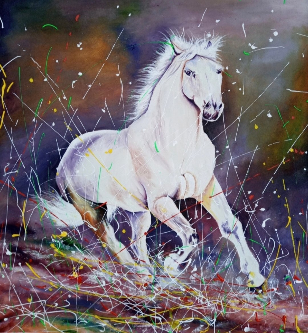 Tmiartz's tweet photo. Peaceful Race
Acrylic on Canvas https://t.co/0OJPwdXjTE