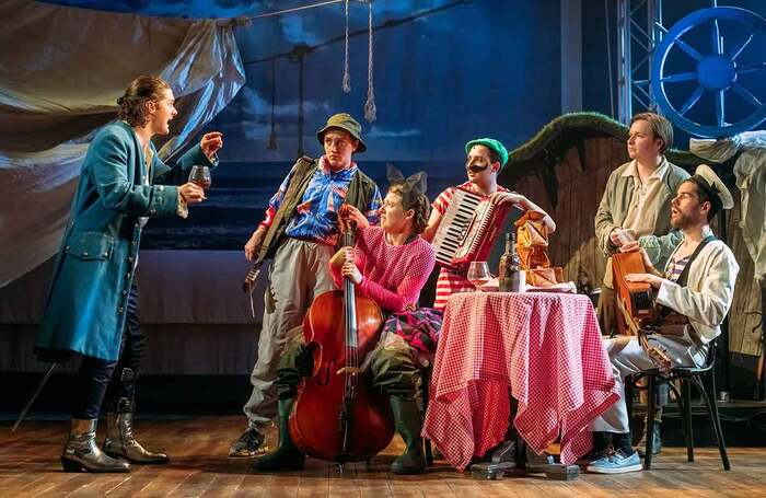 ★★★★★ Review: Kidnapped – An infectiously irreverent retelling of Robert Louis Stevenson’s story <a href="/KingsandRoyal/">The King's Theatre & Theatre Royal</a> bit.ly/3Kijaxm