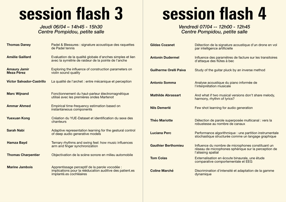 Luciana Perc, in residence at <a href="/citedesarts/">Cité internationale des arts</a>, will perform at the JJCAAS 2023 conference at the <a href="/CentrePompidou/">Centre Pompidou</a>!

Friday, April 07, 2023, at 12 noon
At the petite salle of the Centre Pompidou

👉  ow.ly/2IRR50NCrLZ
#TRAME2023