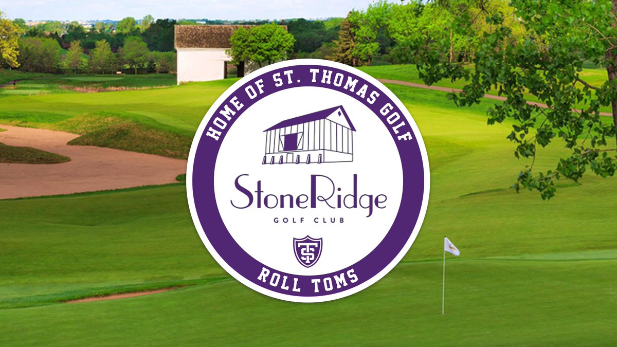 Thrilled to announce @stoneridgegc as the official home course of Tommie Golf!

This exciting new partnership provides @tommiemgolf &amp; @tommiewgolf access to the top public-access course in the Twin Cities.

Thanks to everyone at Stoneridge for supporting the Tommies!

#RollToms