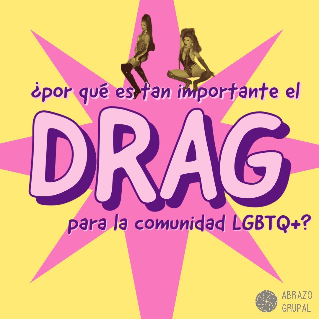 abrazo_grupal's tweet photo. El drag no es superficial ni insignificante (si lo fuera, no causaría el enojo y la incomodidad que causa) así que hoy hablemos de lo que lxs artistas drag significan para la comunidad LGBTQ+ y para todxs lxs demás. 

🧵 https://t.co/OmRqItQcdJ