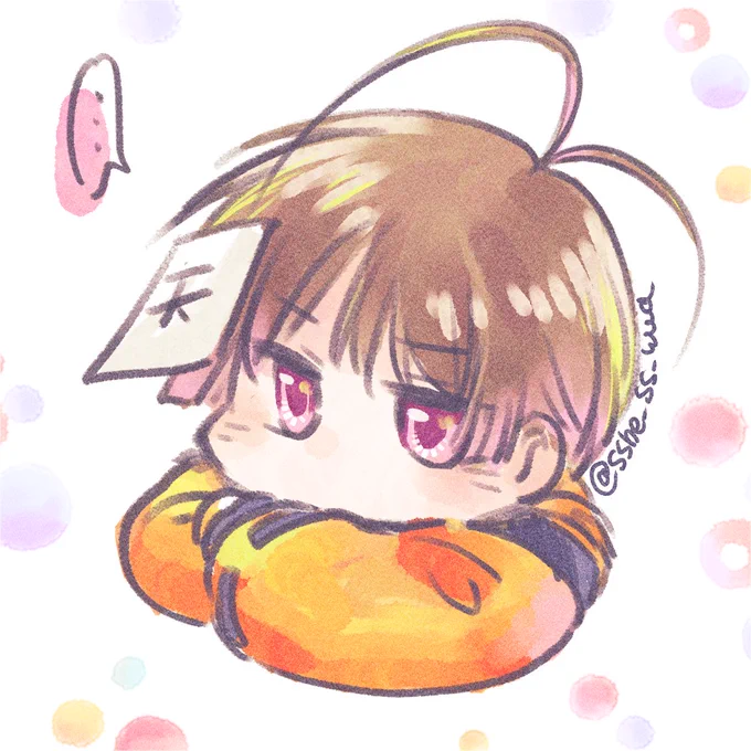 寝る前らくがき 