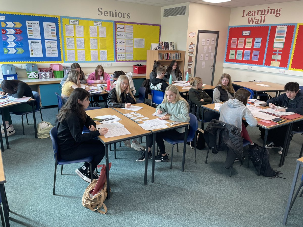 MissRussellEng's tweet image. Easter school was a hit this morning with higher students showing off their knowledge on CAD Scottish Set Text - all working hard and showing dedication to their studies… well done 📚✏️👏 @QAHS_English @qahsinfo
