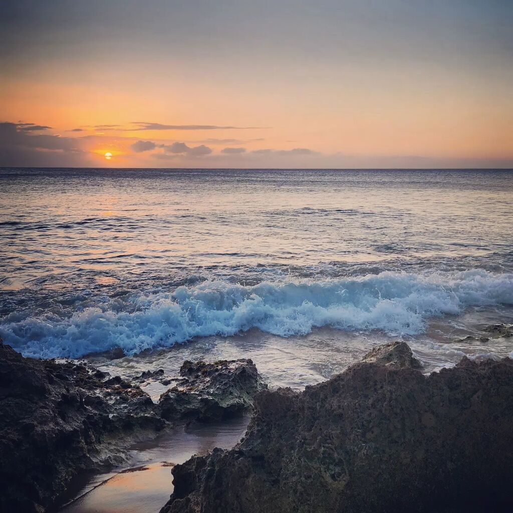 This was the first sunset I saw in Puerto Rico when we went for a 2 week mission trip. As much as I'd like to say that it was a glorious time at the beach, I can't. At this point, I was exhausted, couldn't get cooled down, had a bad cold from being direc… instagr.am/p/Cqsyh55Or7I/