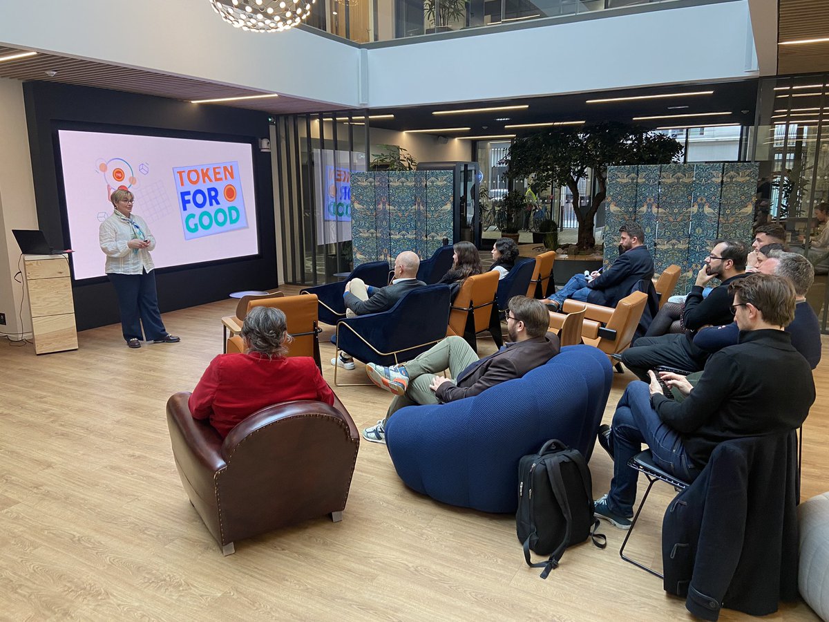 C’est parti pour le meet-up Tech for Good avec <a href="/TokenforGood/">Token 4 Good</a>, <a href="/audencia/">Audencia</a> et <a href="/onepoint/">Onepoint</a> !