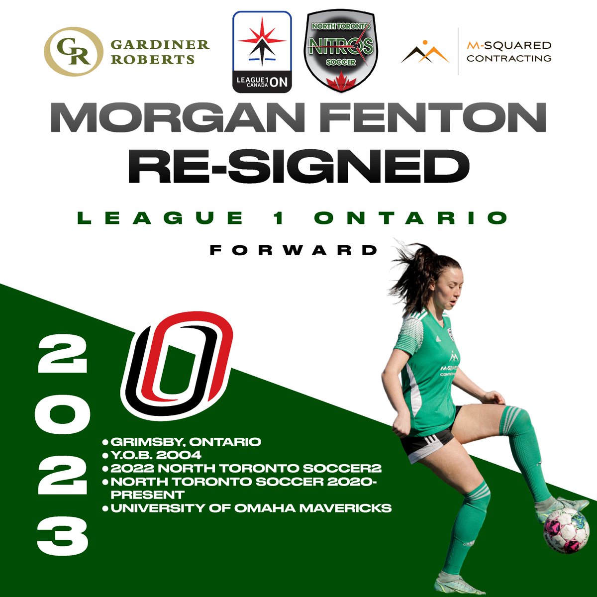 🚨🚨🚨

The last pieces of the puzzle are here for our <a href="/l1owomens/">League1 Ontario, Women’s Division 🇨🇦</a> PREMIER squad‼️

Joining Ivymae and Serita up front this year is Kiyomi, Maddy and Morgan‼️

#wearenitros