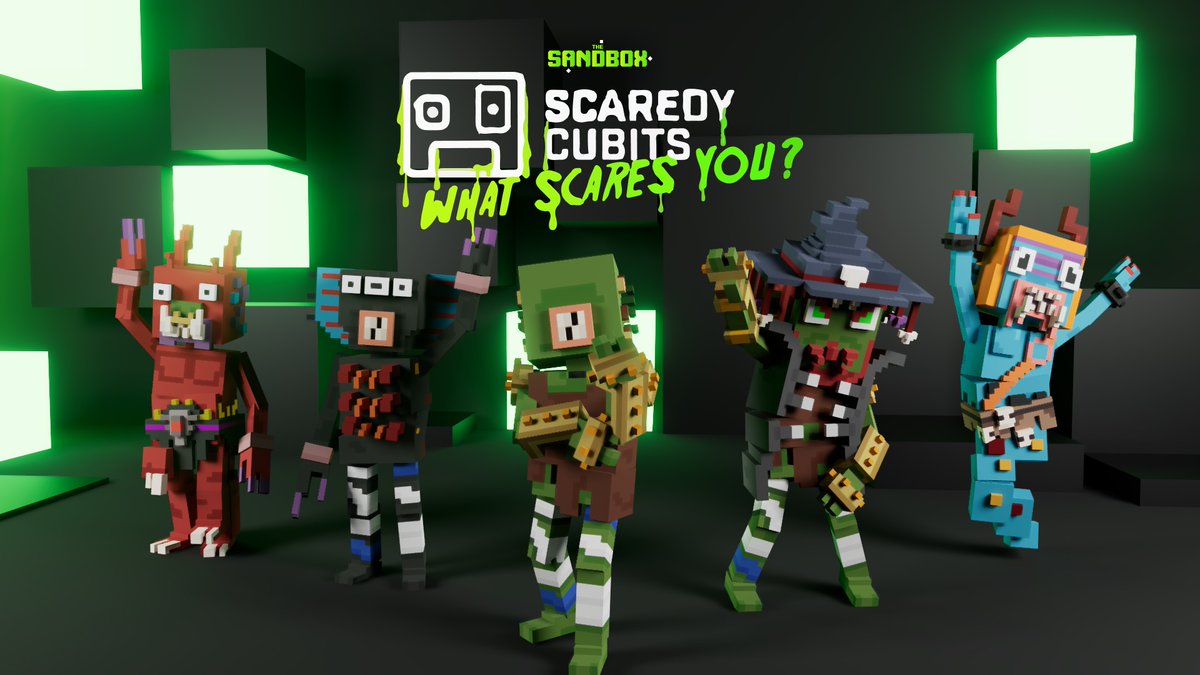 Scaredy Cubits - What Scares You? tweet media