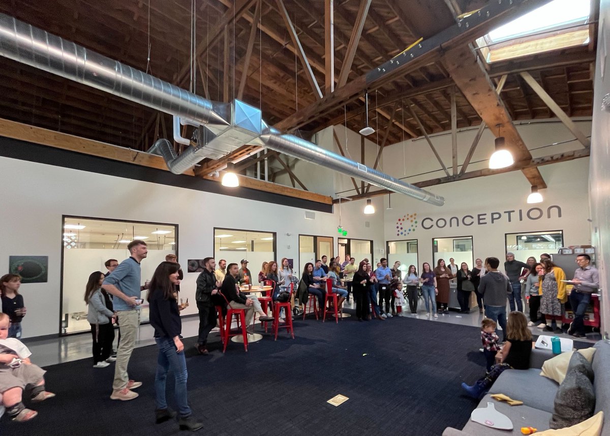 Matt Krisiloff (@mattkrisiloff) on Twitter photo Celebrated <a href="/Conception/">Conception</a>'s office warming last week with our remote team flying in too.
I'm so excited for this year šš„š„š„ Celebrated <a href="/Conception/">Conception</a>'s office warming last week with our remote team flying in too.
I'm so excited for this year šš„š„š„