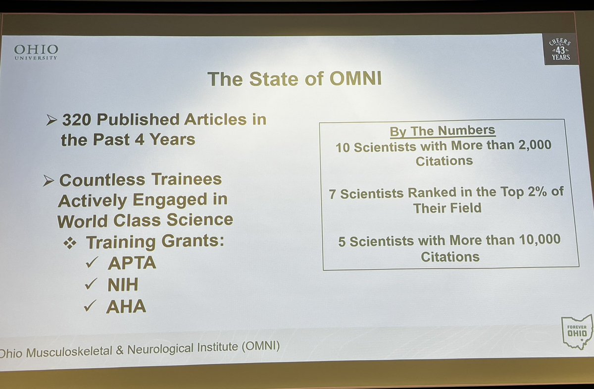 @BrianCPhD kicking off the State of OMNI and Collaborations Luncheon @ohiou @OhioBioSciences @OhioU_TBS @OUHCOM @CHSPOhio @OHIOartsandsci @DrKenDO @sayitanywayou