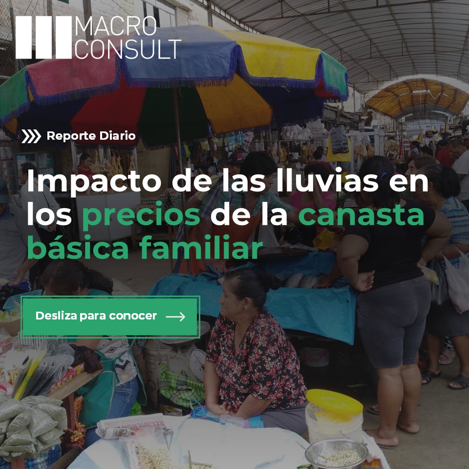 Macroconsult's tweet photo. #MacroReporta | El exceso de lluvias en la costa norte del Perú provocó la subida del precio de algunos alimentos.

¿Quieres saber más? Visita https://t.co/kvSZm70qrG y accede a nuestro análisis completo. https://t.co/NXuxrPUxAS