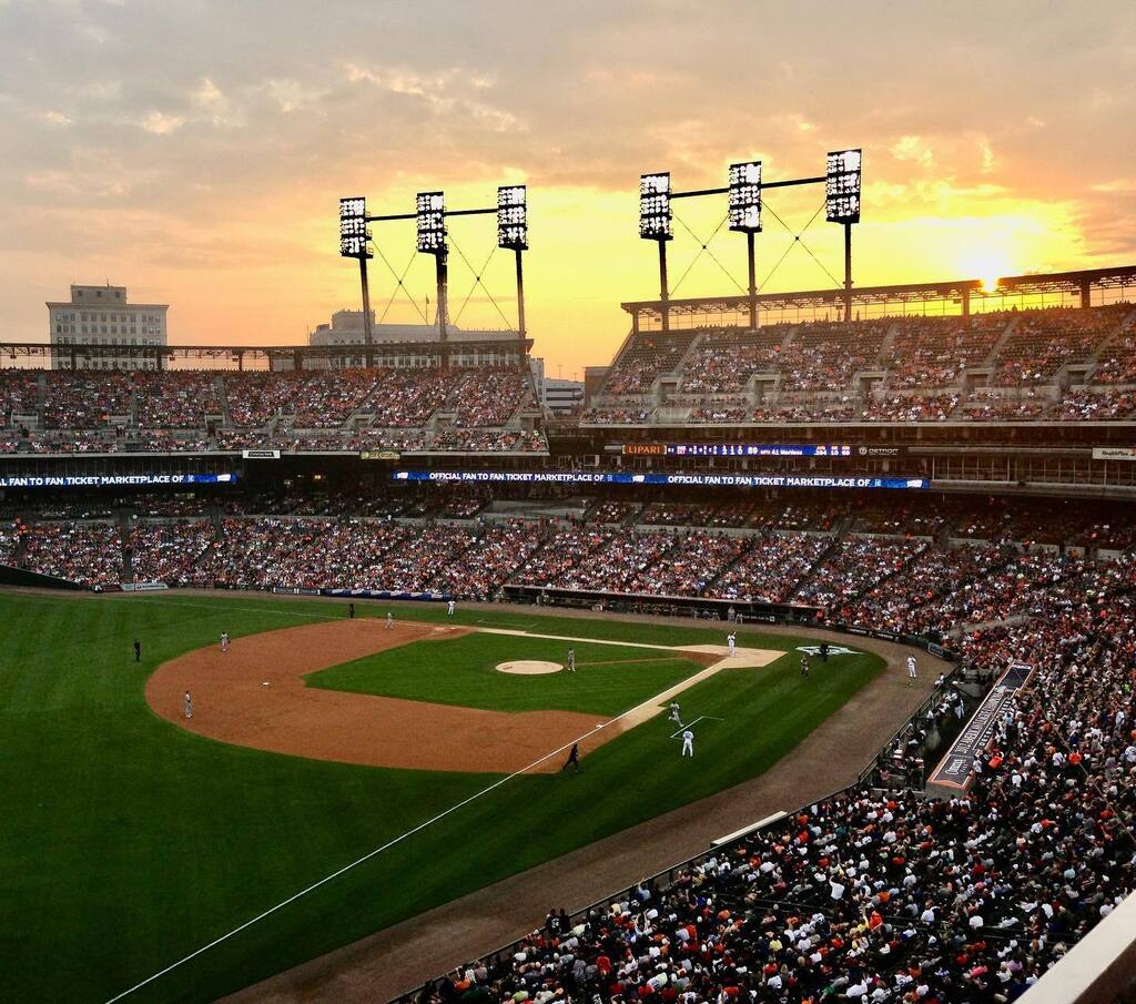 Happy Tigers Opening Day! Between this, Oberon season, and Ermas Frozen Custard being open… I think spring vibes are coming soon. (Pic from 2013) instagr.am/p/Cqs1UlmLWJe/