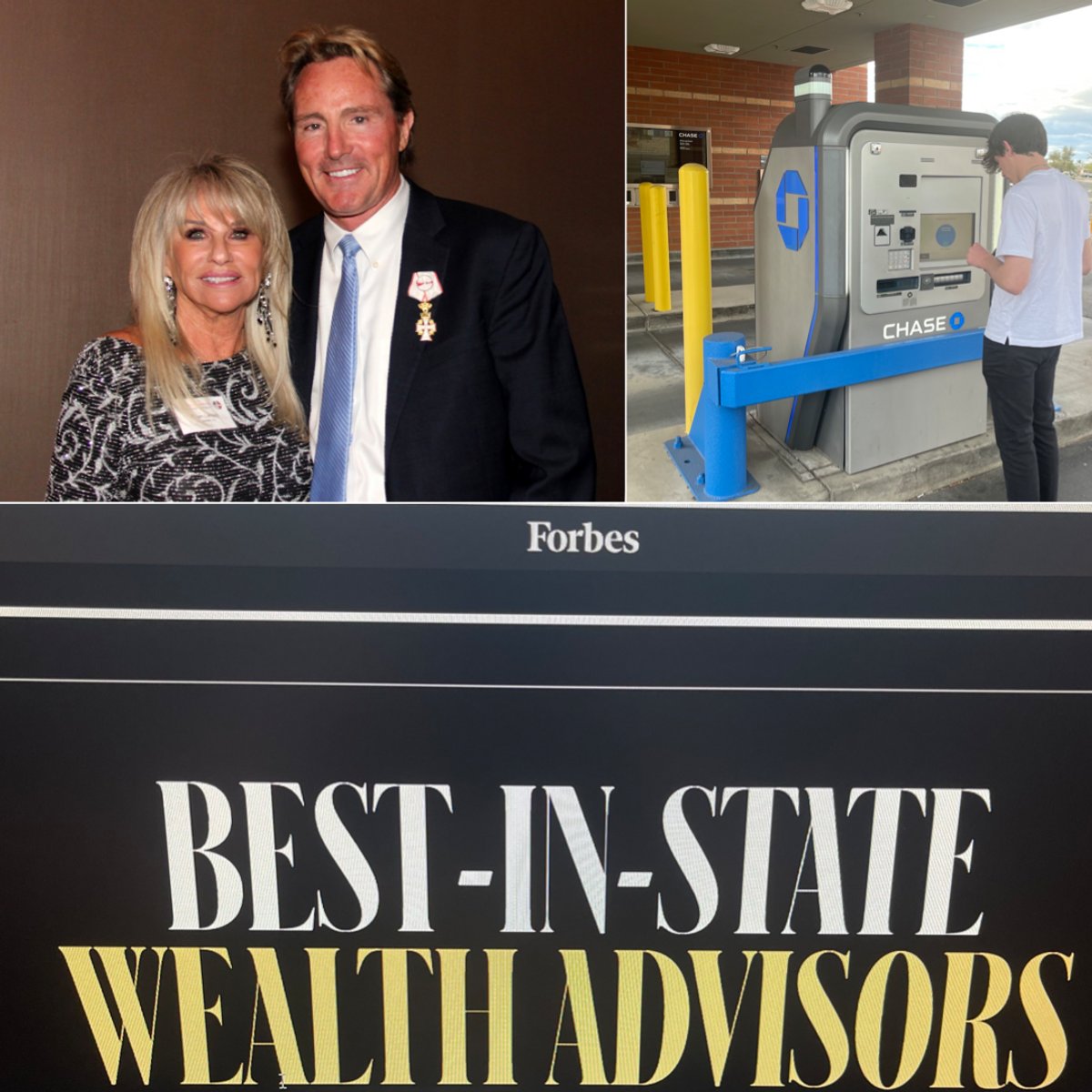 azlarsen's tweet photo. 3 milestones to celebrate - 🙏🏻
#Knighthood of https://t.co/Jj6xTFO2NG Degree 
#Forbes best in state - 2023 
#Teenager son depositing first paycheck 😆 https://t.co/KGxvBN50yy