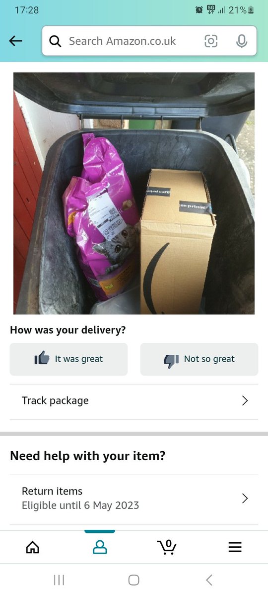 jameshatton841's tweet photo. @AmazonHelp does this look like a sanitary place to leave packages? https://t.co/NZKuCdih5L