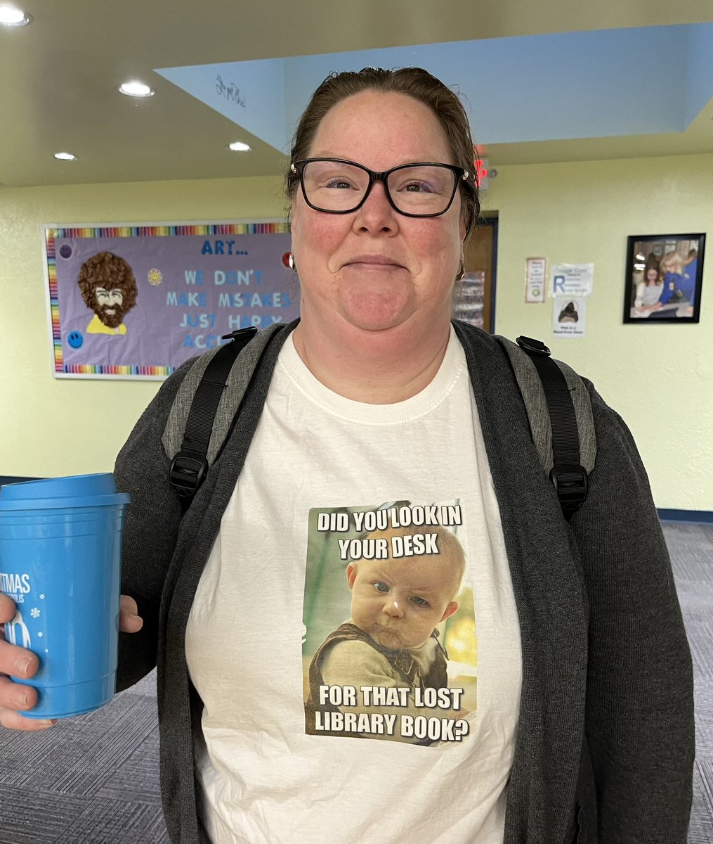 We had several staff and students participate in meme day. Here are a few.#1gc