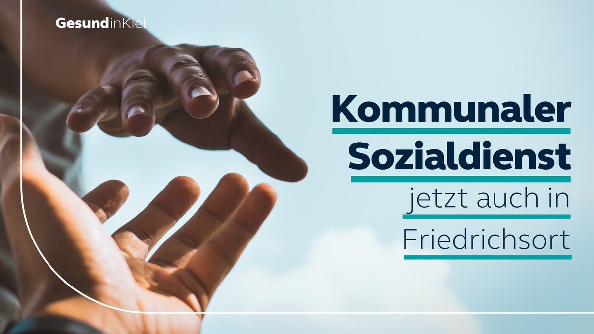 stadt_kiel's tweet photo. Seit 3,5 Jahren ist der Kommunale Sozialdienst in ganz #Kiel aktiv und bietet Beratung, Wegweisung und Vernetzung für Erwachsene in schwierigen Lebenssituationen und für ihre Angehörigen. Ab dem 19.4. gibt es nun auch eine Sprechstunde in #Friedrichsort.▶️ https://t.co/1h725A3ltB https://t.co/PFPtn6fSqj