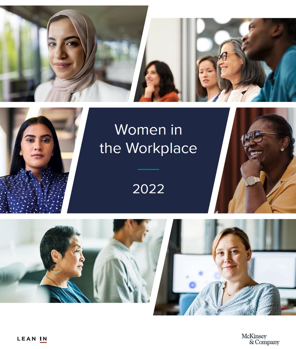 “Managers play an essential role in shaping women’s—and all employees’—work experiences. When managers invest in people management and DEI, women are happier and less burned out'

Download report: womenintheworkplace.com
 
#diversity #inclusion  #wellbeing #preventburnout #women