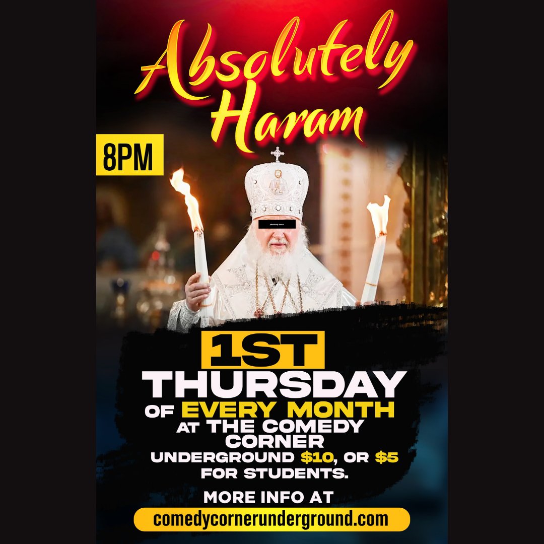 The Comedy Corner Underground (@theccu) on Twitter photo ๐๐๐ The most debaucherous night of comedy returns TONIGHT! Bring your ass over to <a href="/TheCCU/">The Comedy Corner Underground</a> for an absolutely filthy good time. Hosted by Ahmed Khalaf ๐ฅ๐ฅ๐ฅ ๐๐๐ The most debaucherous night of comedy returns TONIGHT! Bring your ass over to <a href="/TheCCU/">The Comedy Corner Underground</a> for an absolutely filthy good time. Hosted by Ahmed Khalaf ๐ฅ๐ฅ๐ฅ