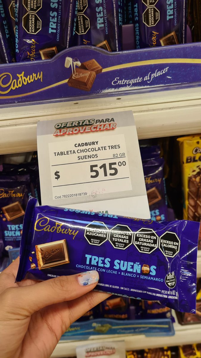 PreciosRosario2's tweet photo. #ChocolateEnRosario 🍫
👉 Ahora en @super_lareina (Bv. Oroño)
💰 $515 Tres Sueños #Cadbury
💰 $550 caja de bombones #Arcor
💰 $629 Galletitas #Oreo bañadas
💰 $1250 Conejo #Rocklets
#FotoTestigo 📸 https://t.co/ACc41lNfRH