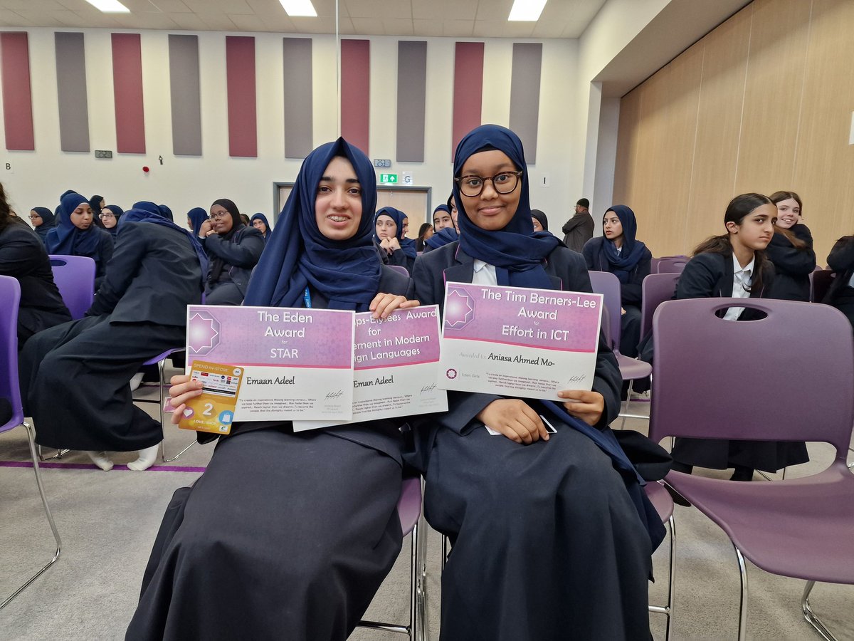 edengirlsWF's tweet photo. It's the #EndOfTerm - Pupils celebrate and collect their achievements today. #RewardsAssembly https://t.co/uE85mkPecO