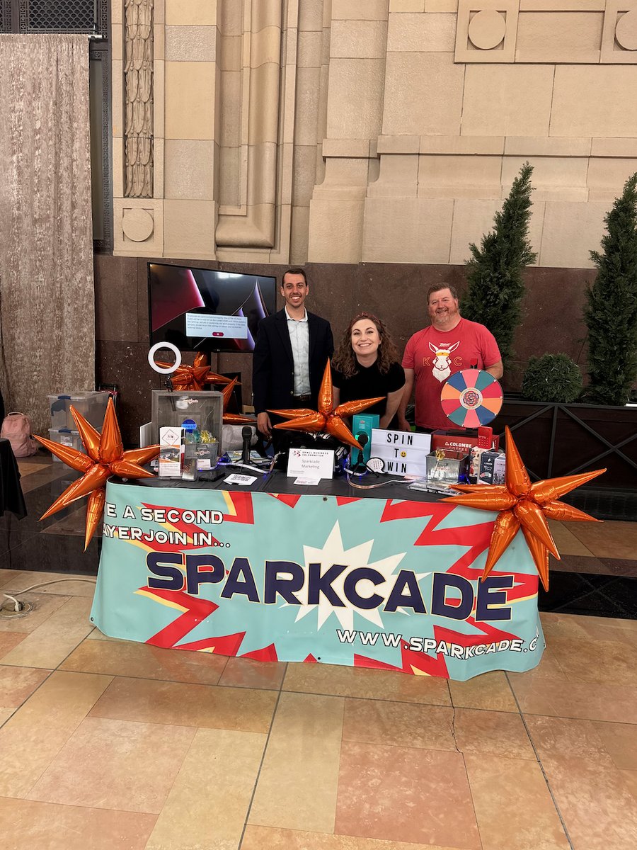 sparkcade's tweet photo. We had a blast at this year’s Small Business Showcase! Thanks to @kcchamber for hosting such an amazing event.

🎙We’ll announce #podcast season winner soon.

Miss us? Catch us at tomorrow’s #SMCKC event on livestreaming ➡️ https://t.co/rybrjiIzpw https://t.co/MdfIhnpc80