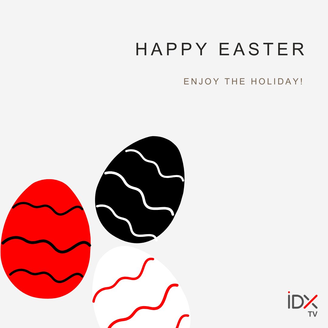 Happy Easter! We hope you enjoy the holiday🐰

#Easter #Easter2023 #HappyEaster #IDX #IDXTV