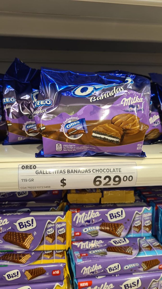 PreciosRosario2's tweet photo. #ChocolateEnRosario 🍫
👉 Ahora en @super_lareina (Bv. Oroño)
💰 $515 Tres Sueños #Cadbury
💰 $550 caja de bombones #Arcor
💰 $629 Galletitas #Oreo bañadas
💰 $1250 Conejo #Rocklets
#FotoTestigo 📸 https://t.co/ACc41lNfRH