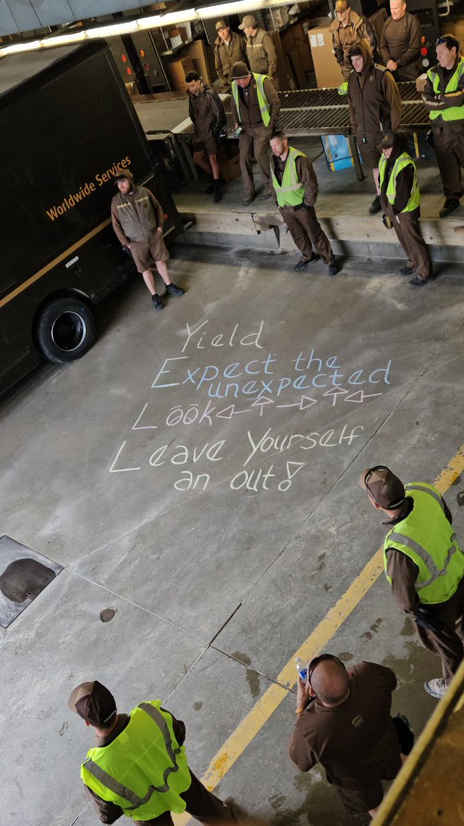 🛑Are you YELLing at every intersection? 🛑

🗣️We YELL-ed at this morning's PCM🗣️ 

🚦Yield
🚦Expect the unexpected
🚦L👀k 
🚦Leave yourself an out!