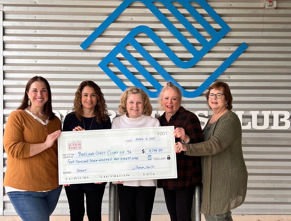 Thank you, #SAJF, for supporting #BGCSA with a grant award to purchase much needed tablets for our youth! Together, we are closing the digital divide for underserved, vulnerable youth! #begreatsa #greatfutures #cometogether #community