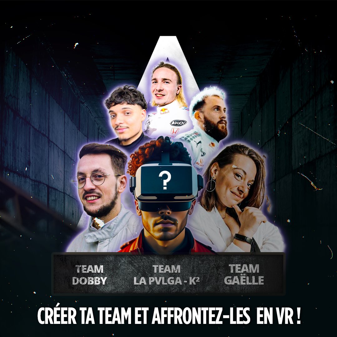 eva_rennes's tweet photo. 🔥 ÉVÈNEMENT &amp; JEU CONCOURS 

À l’occasion de l’ouverture d’@evagg_fr Rennes, viens affronter @DobbyElfe_ @LaPvlga @kutkreation et Gaëlle Lamoureux en VR 🤩

Rdv sur notre page insta pour participer ⬇️

https://t.co/Jv8LhnJmUC https://t.co/qkuftgawB7