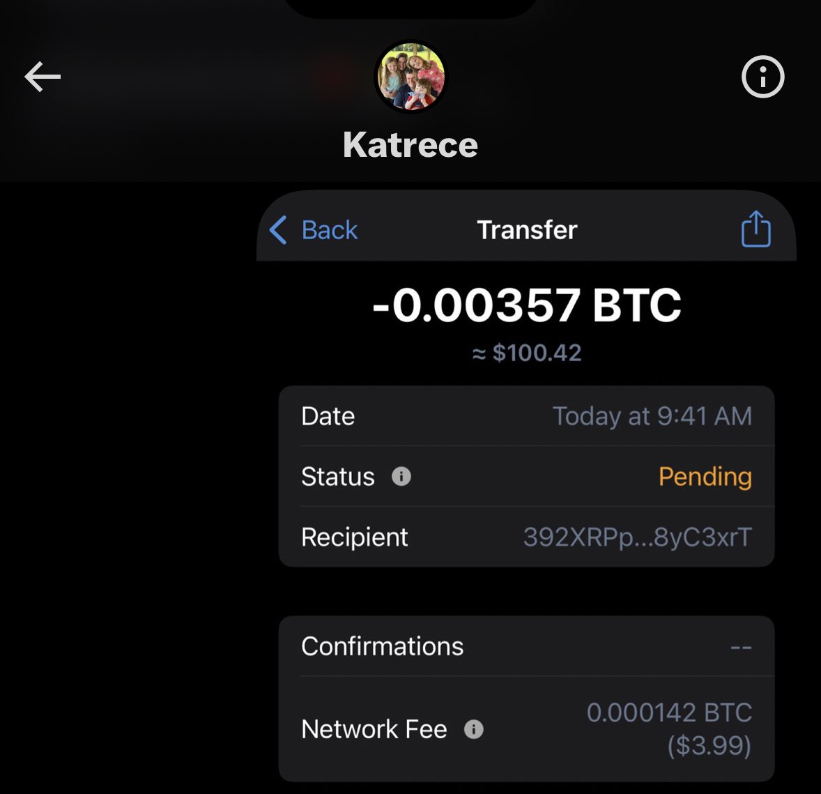 AshCrypto's tweet photo. $400 #Bitcoin distributed to Kat, John, zabi and Emily. ( 4/10 ) https://t.co/nOVS64svJn