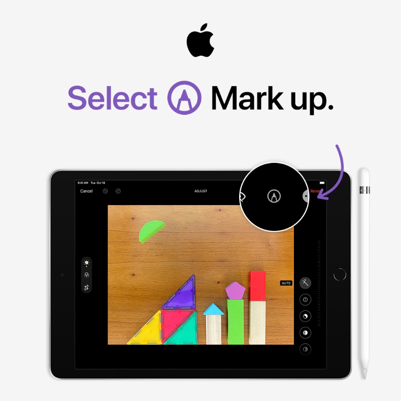 AppleEDU's tweet photo. Creativity is all about perspective. This #WorldCreativityDay encourage your students to turn an everyday object into something new using iPad with Apple Pencil.