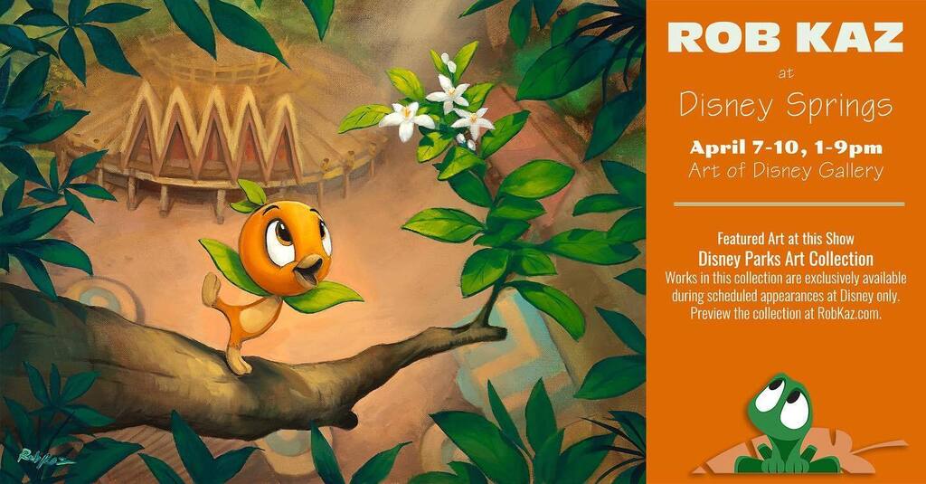 RobKazArt's tweet photo. Starts tomorrow! I’ll be at the Art of Disney gallery in Disney Springs (located next to Rainforest Cafe) with pieces from my Disney Parks Art Collection, including all the new works that were released during Epcot International Festival of the Arts. Got… https://t.co/h5tm4yvZCL https://t.co/1ttujMuuDf