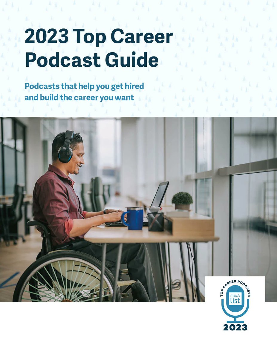 5mincareerhack's tweet photo. Excited to be listed on the 2023 Top Career Podcast by Mac’s List! 🎯
https://t.co/ENodfwSYmt
#moreloading #topcareerpodcast https://t.co/0TU9DkuOEI