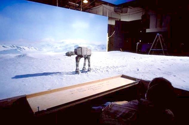 Behind the scenes: The Empire Strikes Back. #StarWars.