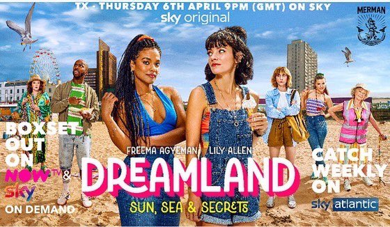 Tonight Dreamland finally drops on Sky and Now tv!
I wrote episode 5 😊. It has an amazing casting. Enjoy ❤️