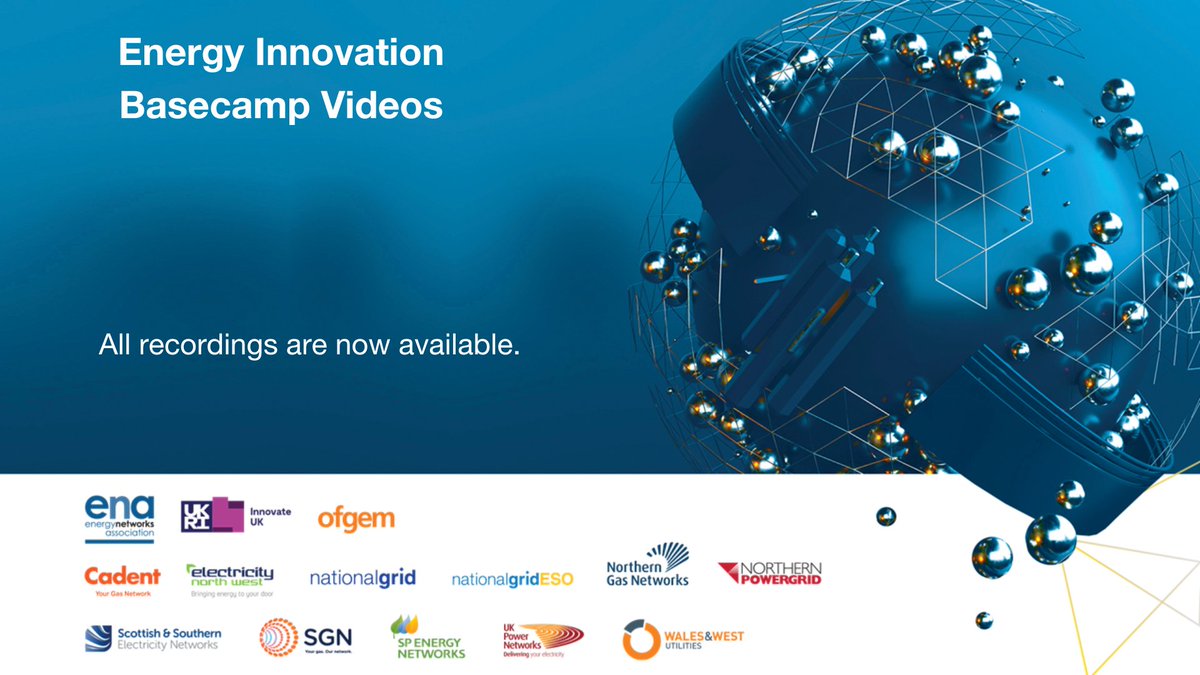 The networks shared some of the specific, technical challenges they are facing at the Energy Innovation Basecamp.

If you missed the Basecamp, you can now watch the videos from the day using the link below👇

smarter.energynetworks.org/energy-innovat…